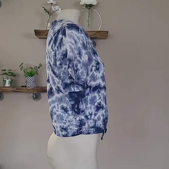 Blue Tie Dye top - Picture 4 of 6